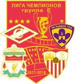 Значок Cпартак ЛЧ 2017